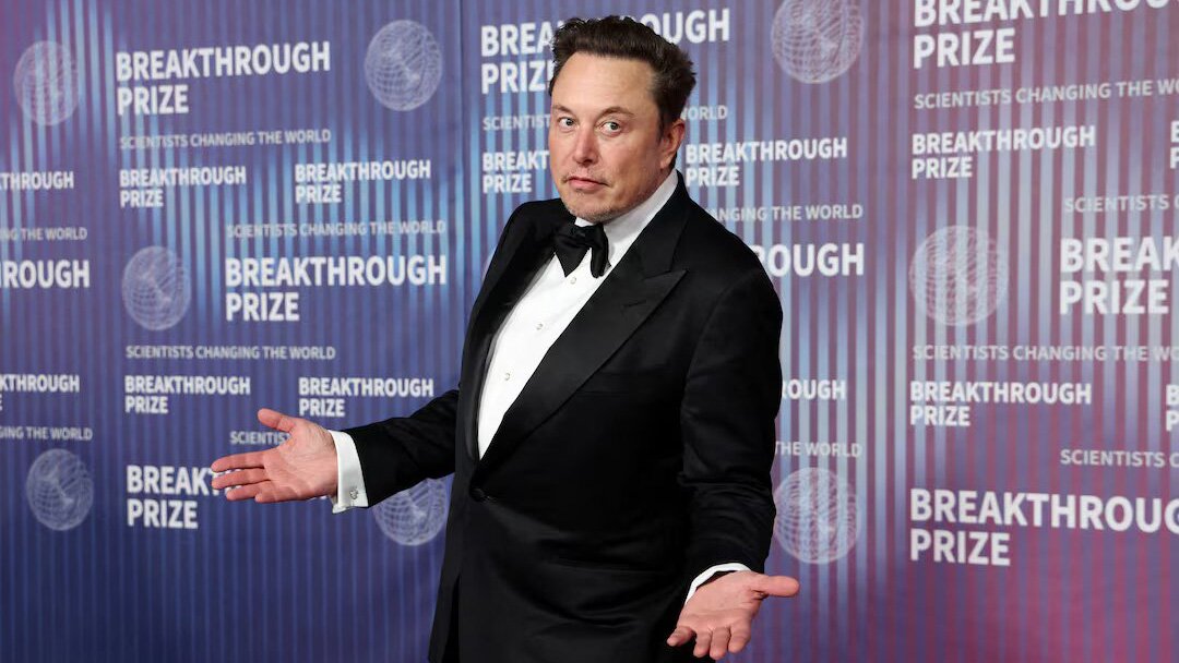 Elon Musk attends the Breakthrough Prize awards in Los Angeles, California, U.S., April 13, 2024. Photo: Reuters.