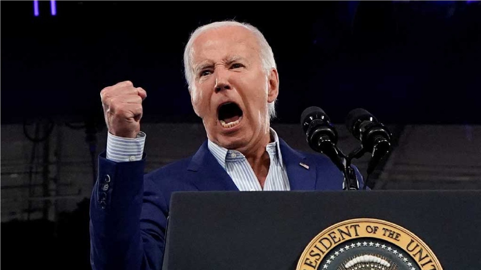 US President Joe Biden speaks during a campaign rally in Raleigh, North Carolina, US, June 28, 2024. REUTERS