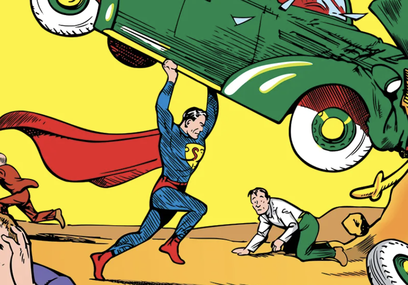 Superman makes debut in Action Comics #1