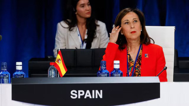 Spanish Defence Minister Margarita Robles. Photo: Reuters.